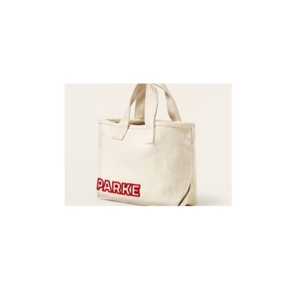 Parke x Target mini canvas tote bag **In Hand**